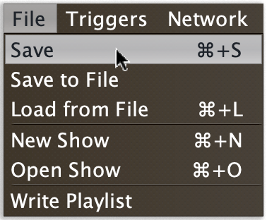 Save option