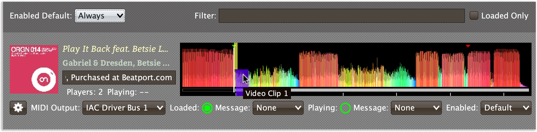 Overlapping cues