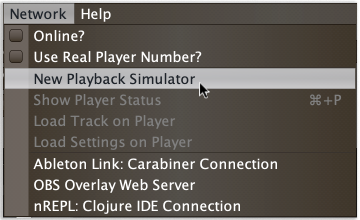 New Playback Simulator