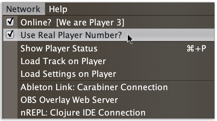 Using a Real Player Number