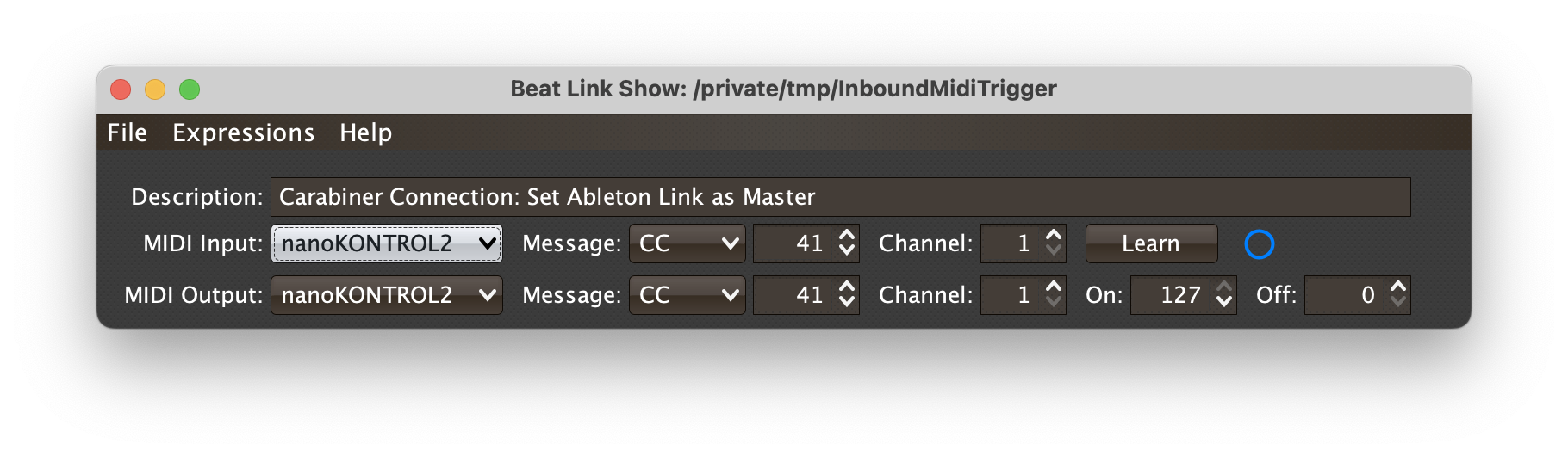 Inbound MIDI Show