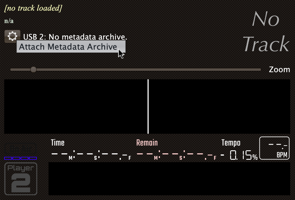 Attach metadata archive